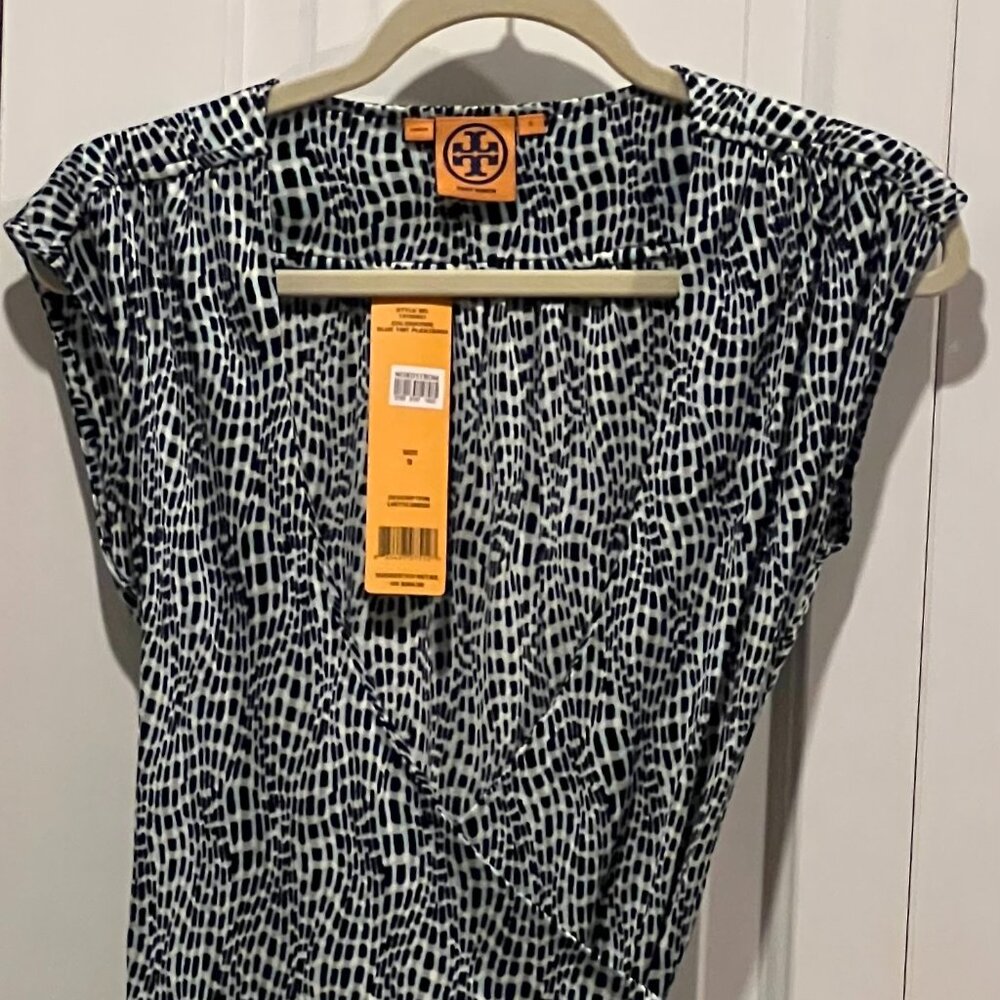 NWT: TORY BURCH LVETTE WRAP DRESS, SZ: S